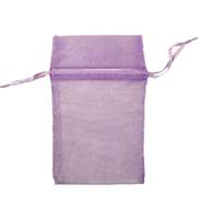 LAVENDER ORAGANZA DRAWSTRING BAGS 27236-BX